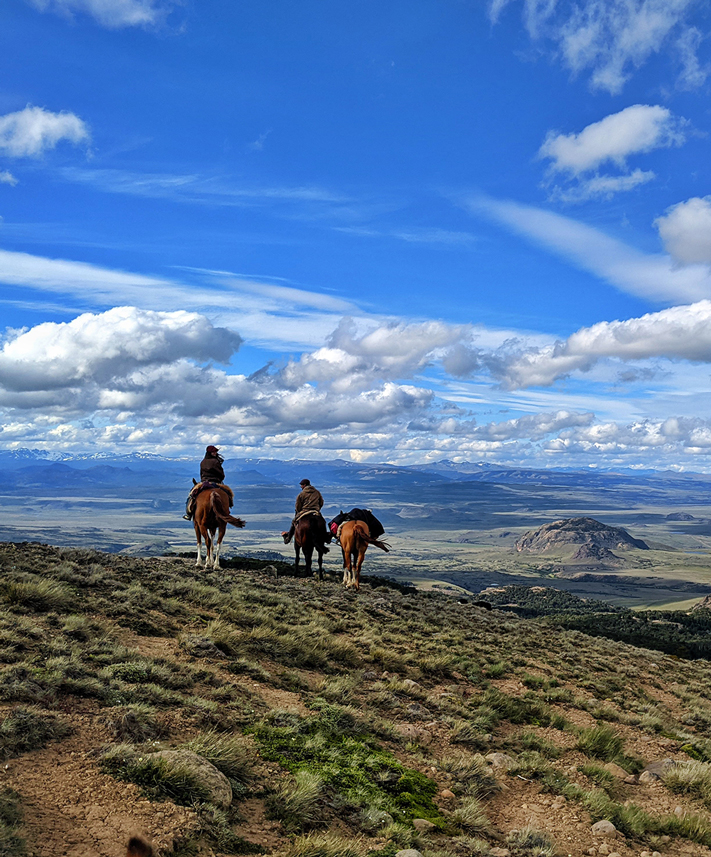 Tierra de a caballo